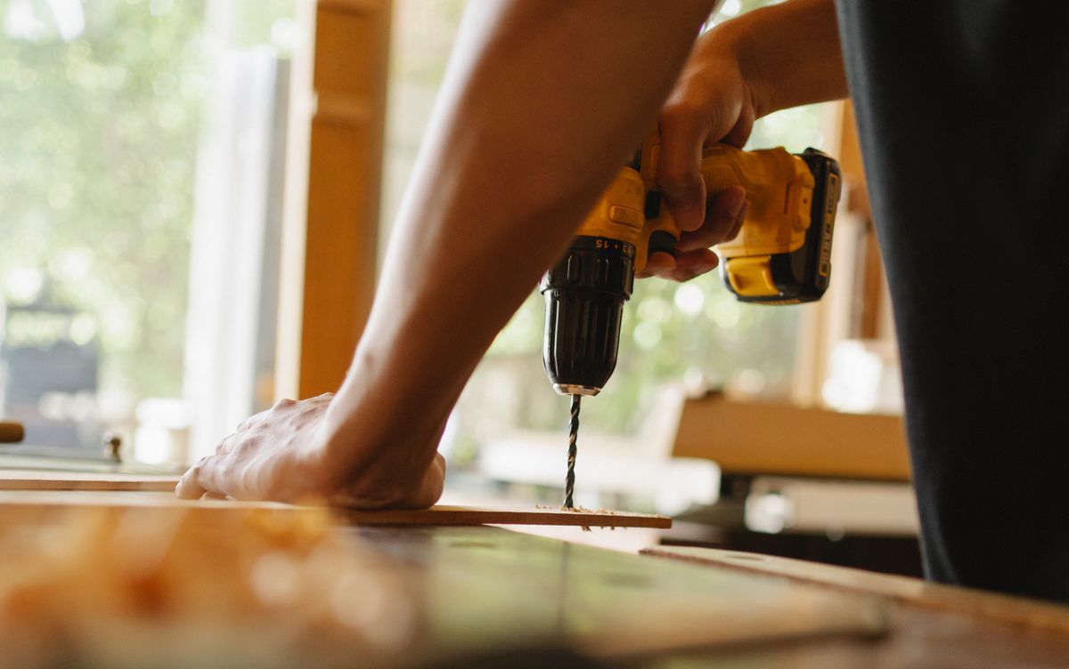 Petites réparations à la perceuse